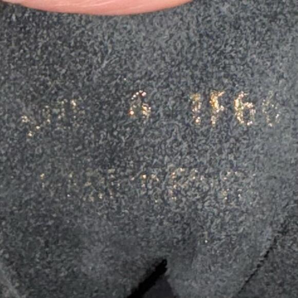 Dr Martens Vintage Made In England Black CF Stead Leather Boots Mens Size 7 - Picture 8 of 9